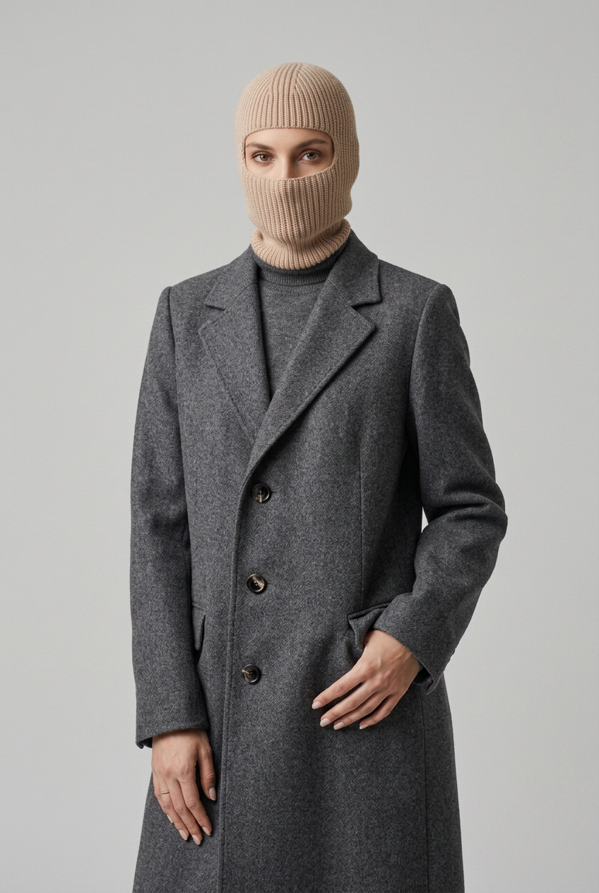 Niesen - Knitted cashmere balaclava
