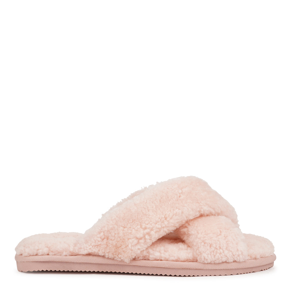 Lovelies Studio - Lovelies shearling slippers are the essence of comfortability. When you’re in the need of surrounding your feet in soft and warm slippers, Lovelies shearling slippers are the answer. With soft and durable soles, warm shearling and a gorgeous design, you’ll never want to wear any other home-shoe to make you feel at ease. When trying on your slippers for the first time, it may feel a little tight across your toes and instep but within an hour or so of wearing