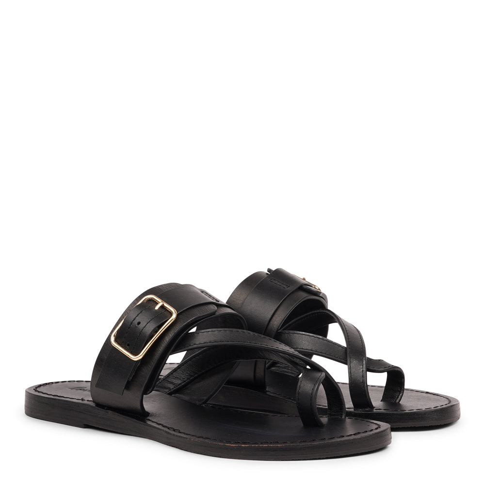 Meet Olio, our expertly handcrafted leather sandal that blends feminine charm with all-day wearability. Designed with a single adjustable buckle, it offers a secure, tailored fit that adapts effortlessly to your lifestyle.
Crafted from vegetable-tanned buffalo leather, the straps are soft, durable, and built to last. Finished with a leather sole and rubber grip, Olio ensures stability and comfort with every step—perfect for both relaxed days and dressed-up moments.