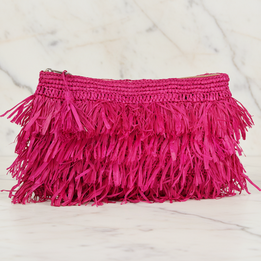 Lovelies Studio - Palau – a charming little clutch crafted from luxurious raffia.
Made from natural palm leaves, raffia is loved for its light feel and easy, eco-friendly appeal. Handwoven with care, this bag blends a relaxed vibe with a touch of elegance - perfect for both everyday moments and special occasions.
With its soft texture and natural tones, it adds effortless style to any look. Lightweight yet durable, Palau is designed to be carried with ease, day after day.