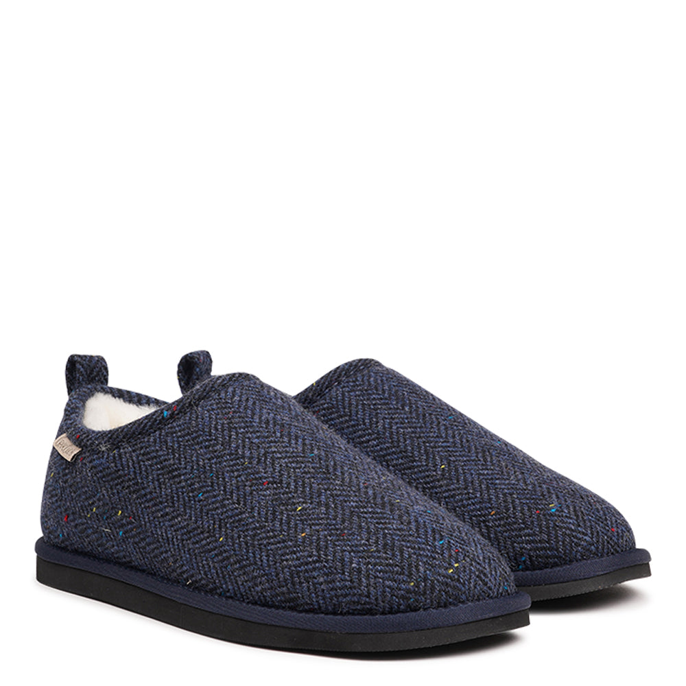 Palpana Wool - Closed Wool Slippers with Shearling Lining