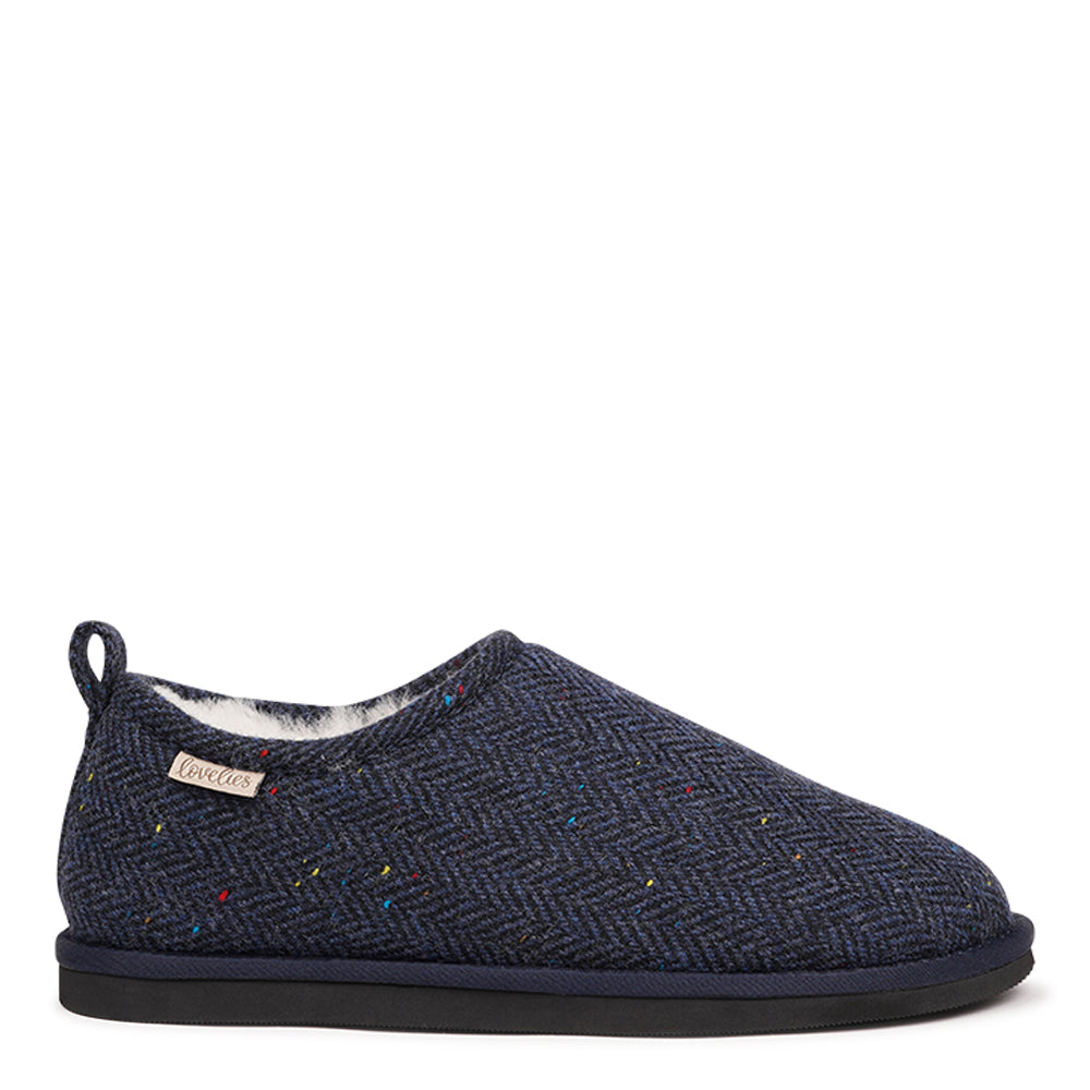 Palpana Wool - Closed Wool Slippers with Shearling Lining