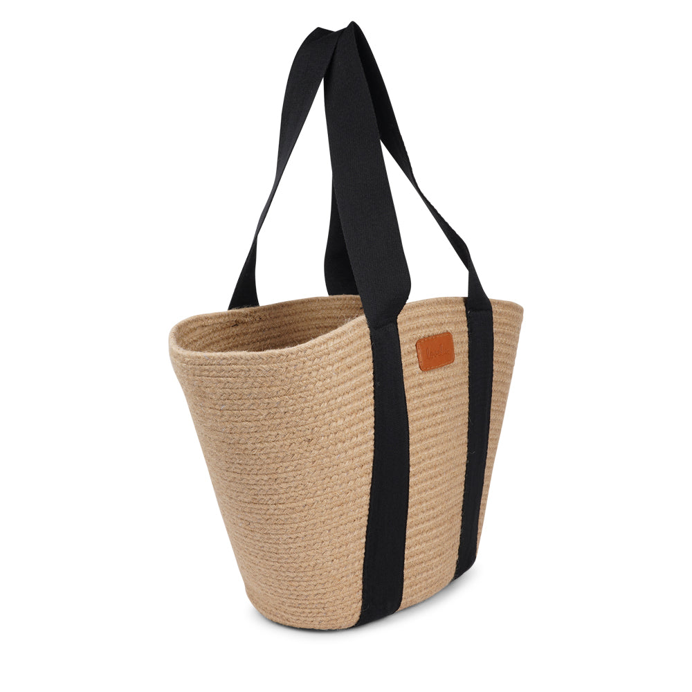 Lovelies Studio - Bring effortless style to your summer days with Peppino, our beautifully crafted beach bag made from natural jute. Lightweight yet durable, Peppino is designed to carry all your essentials while adding a touch of rustic elegance to any outfit.
The standout colorful handle brings a fun, vibrant twist to the bag’s natural texture, making it the perfect accessory for beach trips, market strolls, and sunny getaways. Spacious, stylish, and easy to pair with your favorite summer looks, Pep
