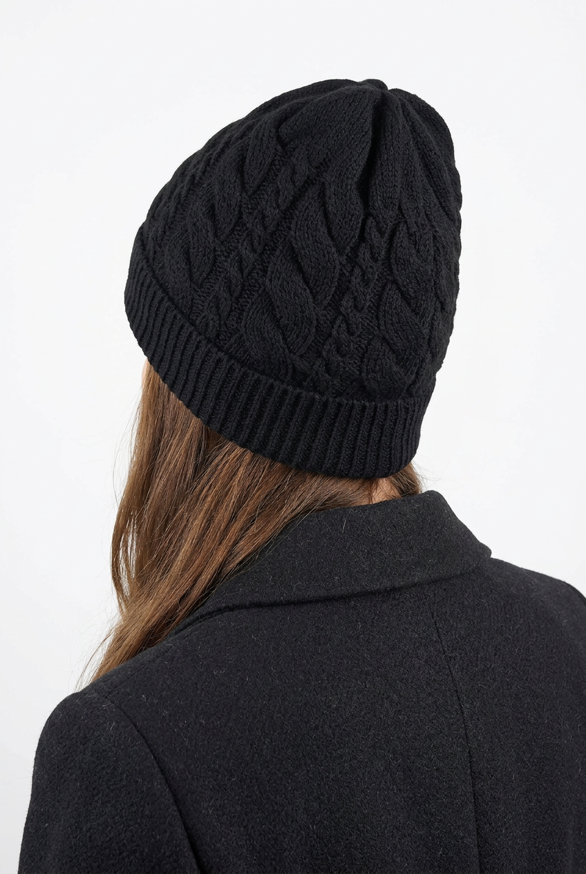 Pollux - Knitted cashmere beanie