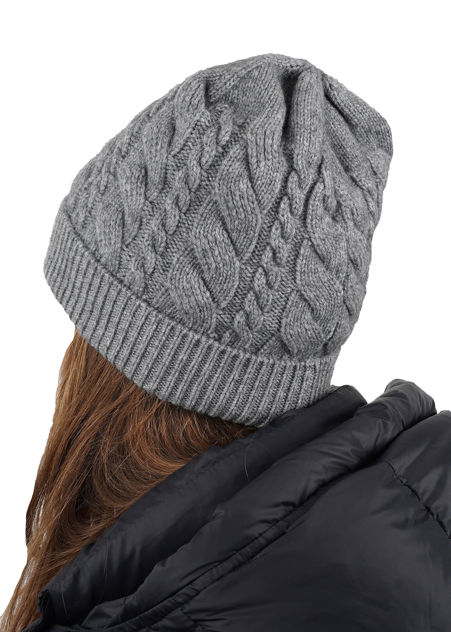 Pollux - Knitted cashmere beanie