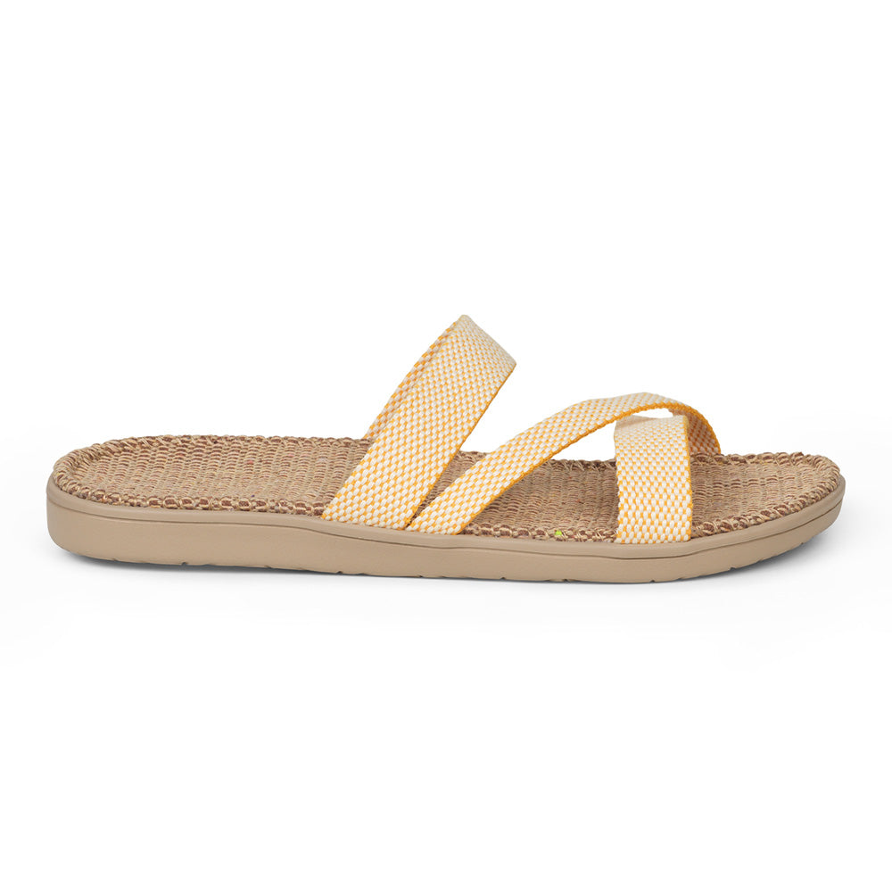Lovelies Studio - Pongwe sandals - Material: Outsole: Durable Rubber Insole: Soft and shock absorbing rubber Footbed: 100% Natural Jute Extra fine weaving for best comfort Upper: Webbing of woven cotton. 100 % handmade