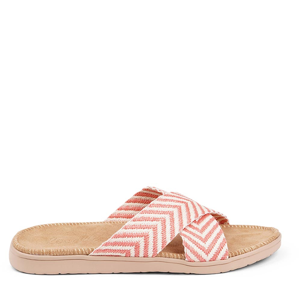 The bast straps of the Pujols sandals contribute to their bohemian charm. Made from durable and sustainable material, these straps wrap around your feet securely, offering a snug and comfortable fit. The soft texture of the bast enhances the overall appeal of the sandals, making them a versatile choice for various occasions.