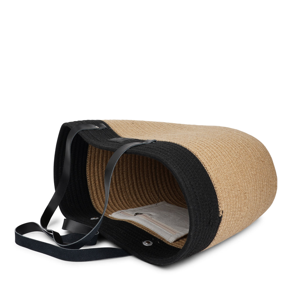 Lovelies Studio - Meet your new go-to bag for everyday adventures. Our cotton rope tote is designed for both style and practicality, with a beautifully textured body crafted from durable cotton rope. The soft buffalo leather shoulder handles add a touch of luxury while ensuring a comfortable fit, even when you're carrying a full load. Perfectly sized for grocery runs, picnics in the park, or casual days out, this tote easily combines functionality with effortless charm.