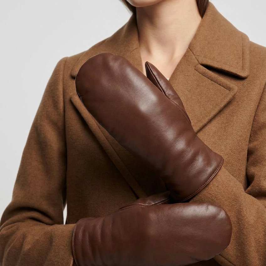 Ravenna - Premium Leather Mittens