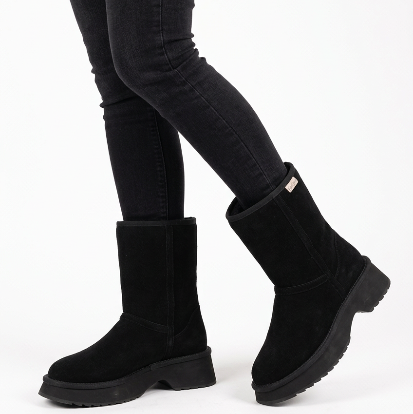 Rivo Medium - Double faced shearling Boots