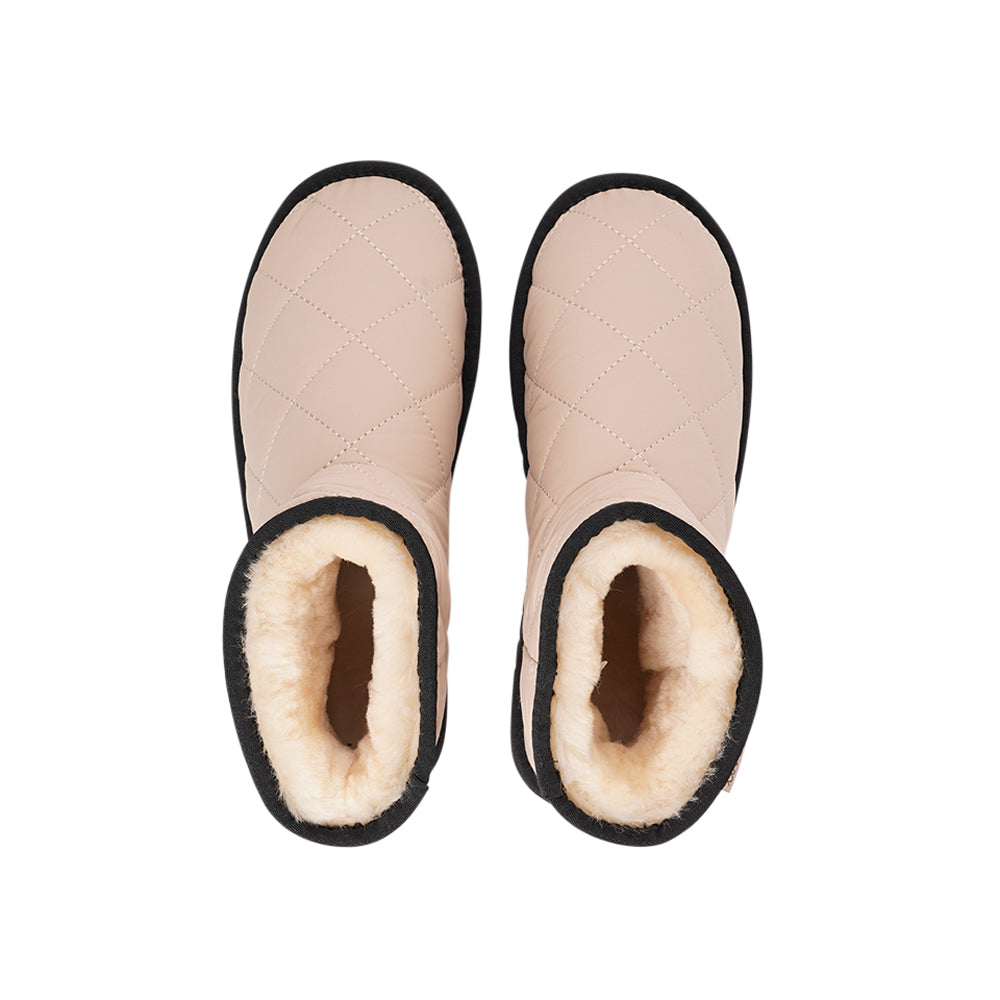 Roteck - Nylon boots with Shearling