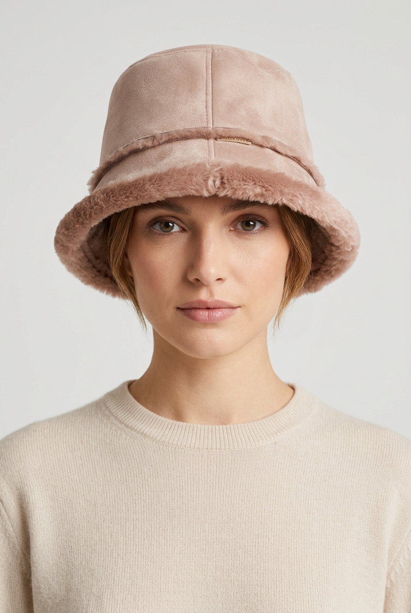 Semeru - Bonnet en peau lainée
