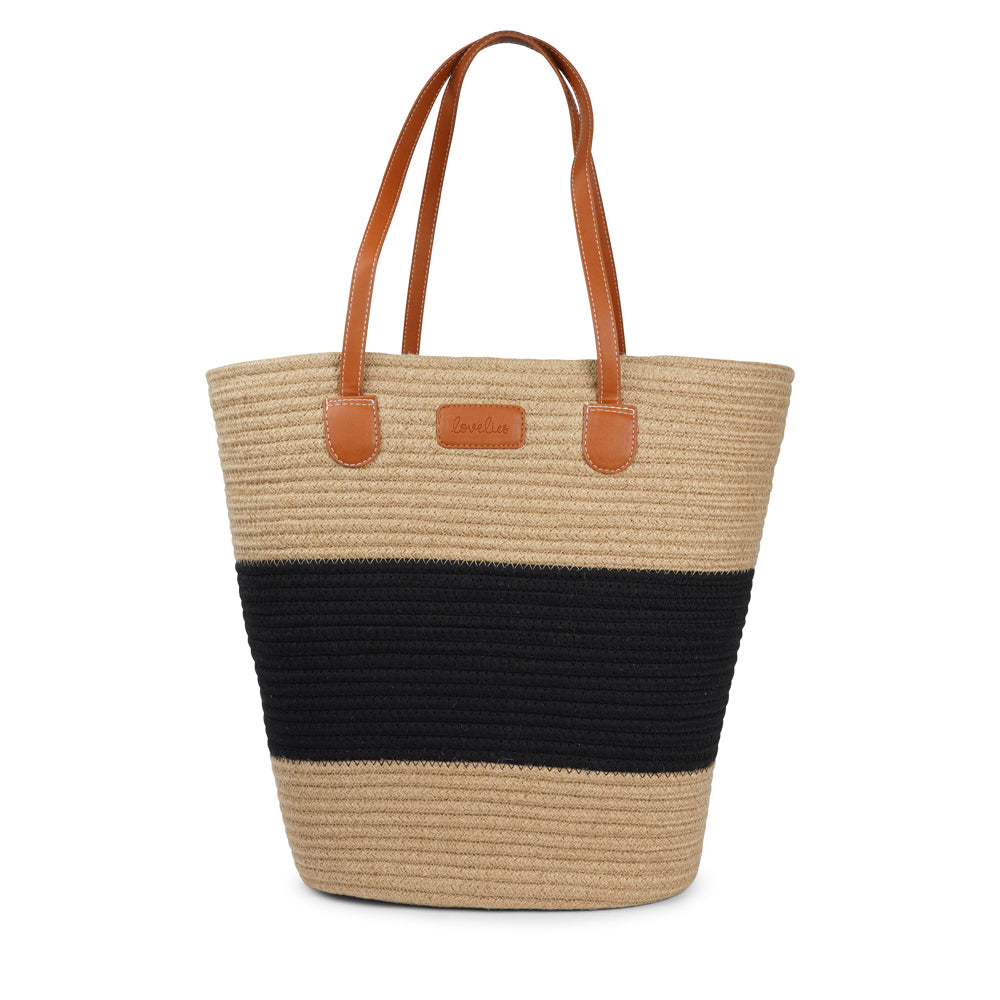 Lovelies Studio - Introducing the Simius jute rope bag, the perfect blend of sustainable style and practical design. This large tote bag features a secure zip closure to keep your belongings safe, while the long shoulder handles crafted from vegan leatheroffer both comfort and durability.
Whether you’re heading to the beach, shopping, or on your way to a casual outing, Simius is your go-to companion for every occasion. Spacious, stylish, and eco-friendly, it’s the perfect addition to any wardrobe.