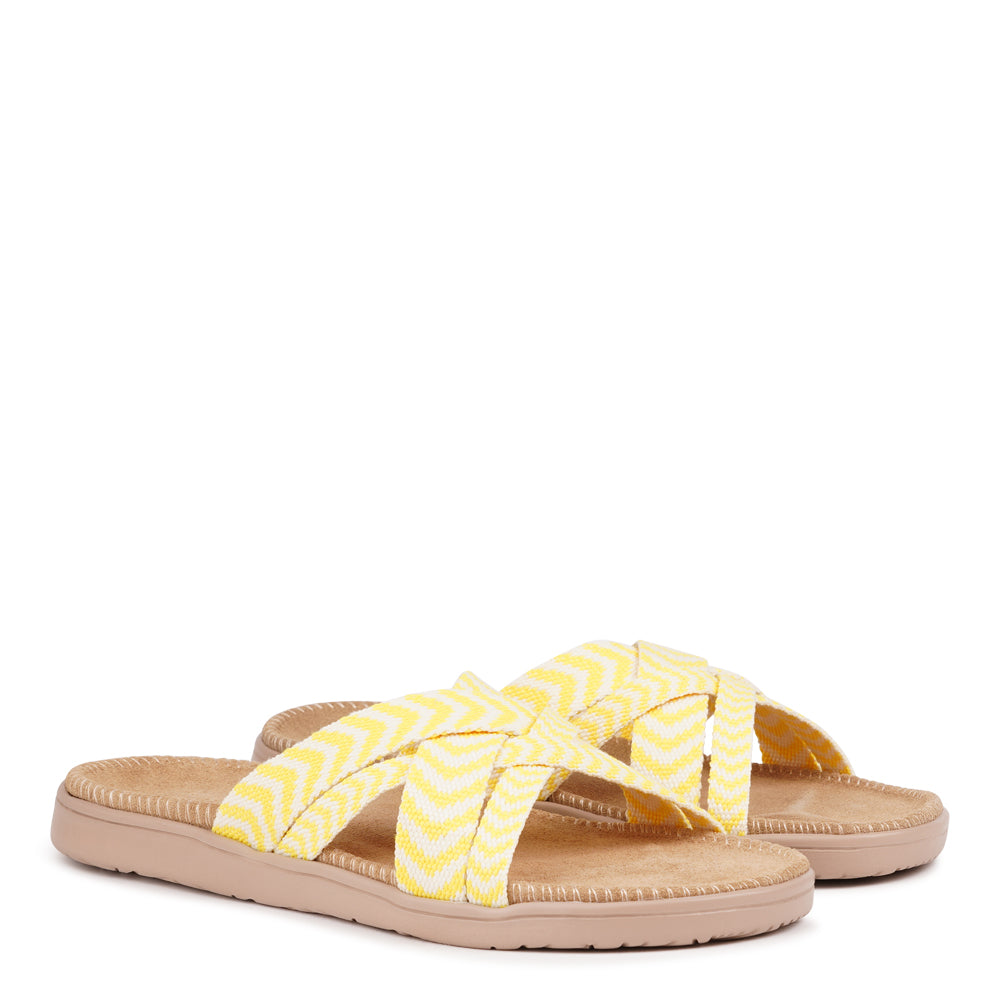 Lovelies - The flexible rubber sole ensures long-lasting comfort, while the 100% suede footbed offers a soft, breathable step with a touch of luxury. Finished with woven cotton straps, the Thalia provides a secure fit and effortlessly blends texture with feminine charm.
From beach strolls to city getaways, the Thalia is your go-to for relaxed summer style.