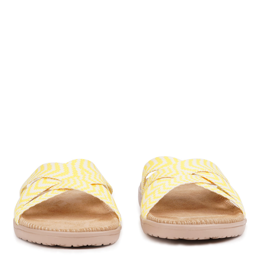 Lovelies - The flexible rubber sole ensures long-lasting comfort, while the 100% suede footbed offers a soft, breathable step with a touch of luxury. Finished with woven cotton straps, the Thalia provides a secure fit and effortlessly blends texture with feminine charm.
From beach strolls to city getaways, the Thalia is your go-to for relaxed summer style.