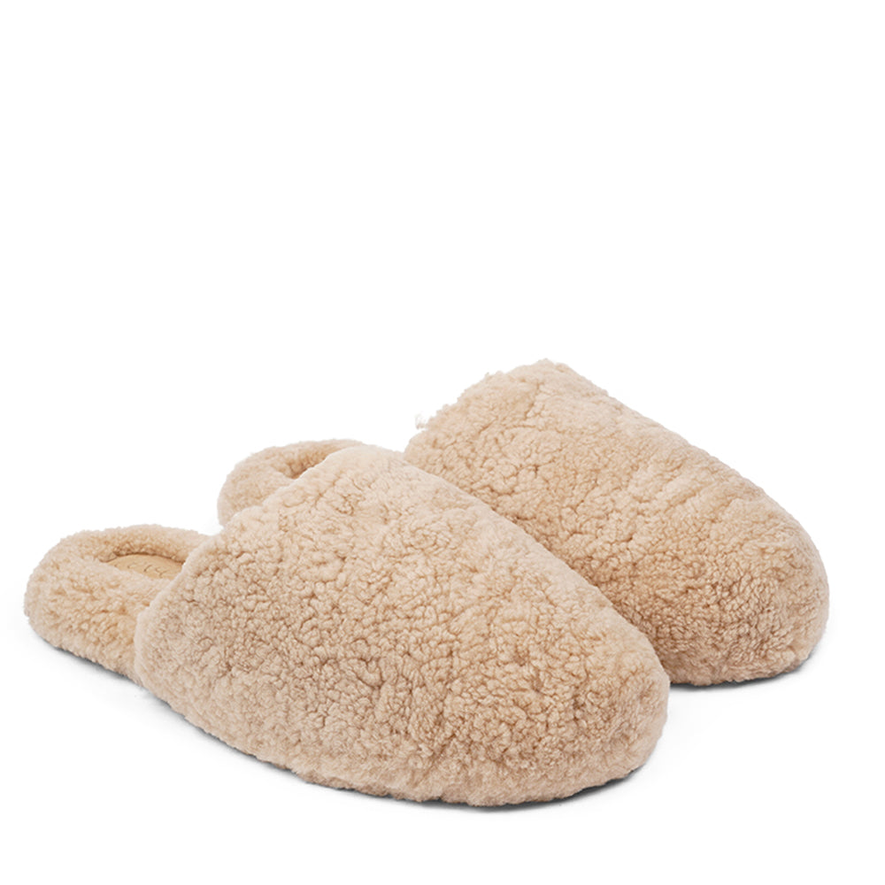 Australian Sheepskin Jigsaw Sheepskin Slippers Jenny Slipper Creme