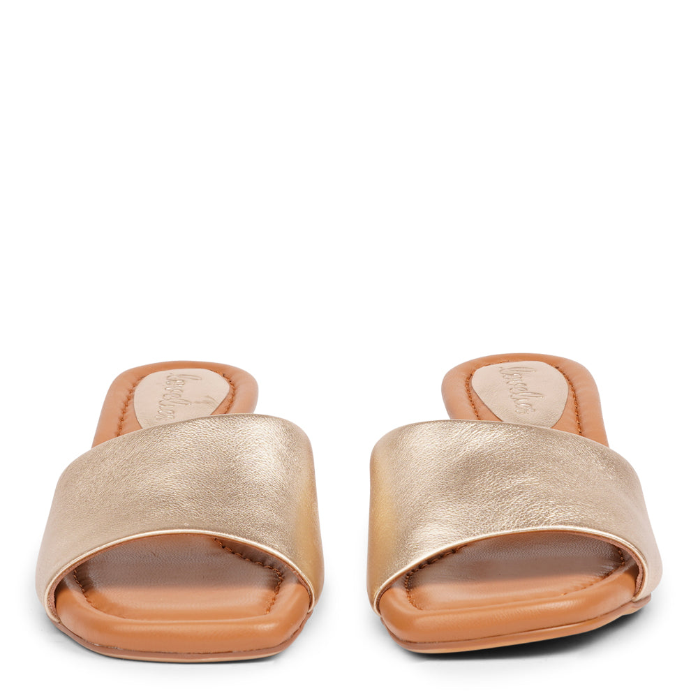 Lovelies Studio - Denmark - Step into ultimate comfort and feminine elegance with our nappa leather sandals featuring a beautiful wide strap. Indulge in the delicate and soft fabrics that will make you feel both at ease and effortlessly stylish.