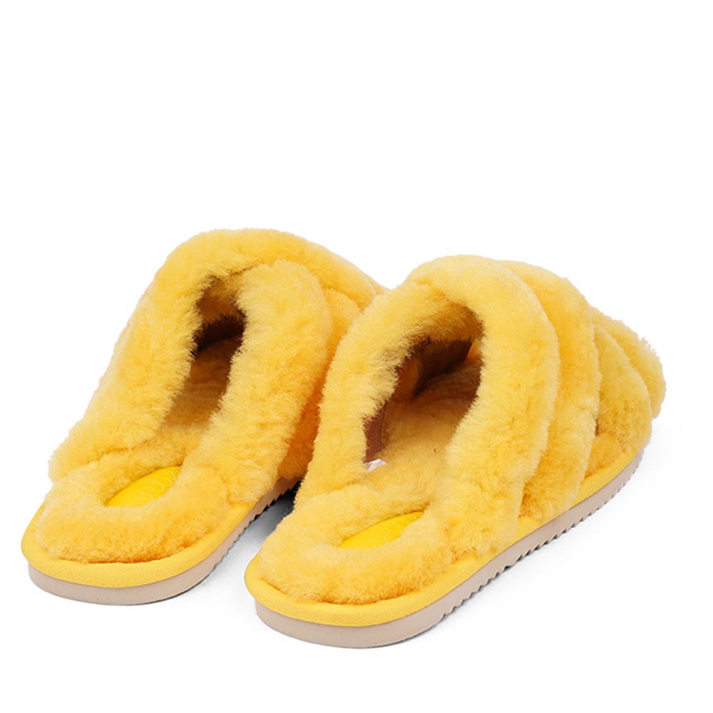 Lovelies - VIK Slippers. Lovelies shearling slippers are the essence of comfortability. When you’re in the need of surrounding your feet in soft and warm slippers, Lovelies shearling slippers are the answer. With soft and durable soles, warm shearling and a gorgeous design, you’ll never want to wear any other home-shoe to make you feel at ease.