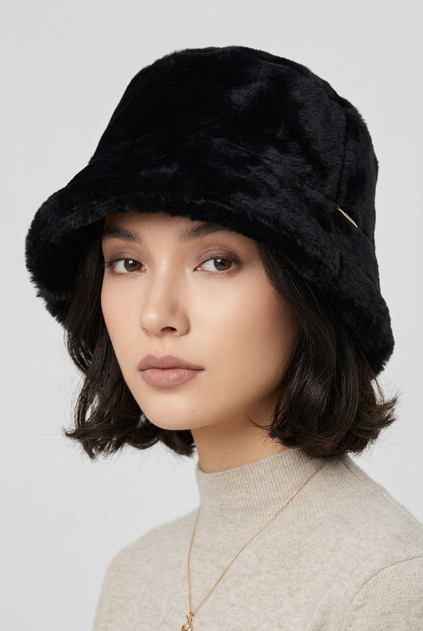 Whitney - Gorro de piel de oveja
