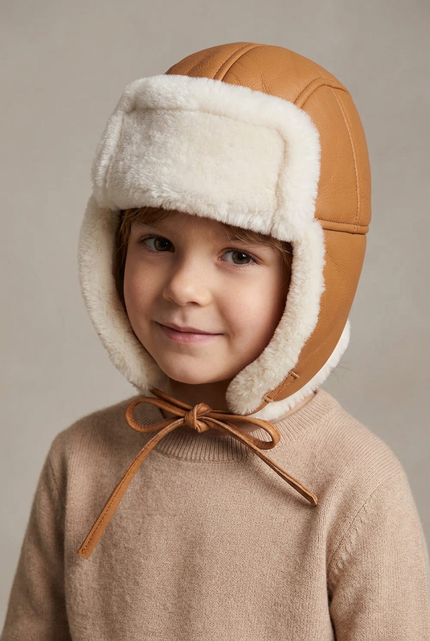 Zhuomala - Shearling hat