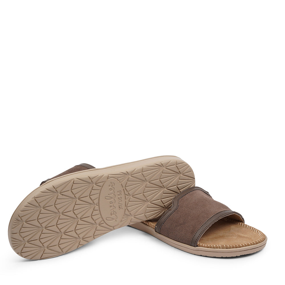 Lovelies Studio -  Bellevue cross suede sandal with the most comfortable rubber sole which is covered in exclusive suede. The sandal has a wonderful feminine look and will match your summer dresses and light blue jeans perfectly. Enjoy your lovelies !