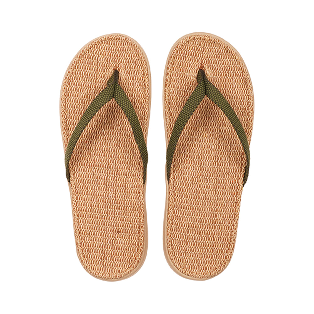 Lovelies Bonete Jute flip flops. The rubber sole is light, soft and very comfortable. The best summer flip flops and in many colors.