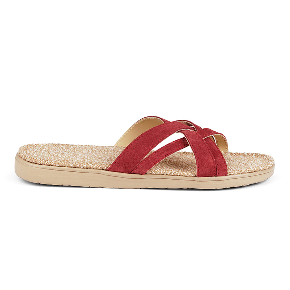 Lovelies Cavallet Sandals with straps of soft suede. The comfortable inner sole in covered with natural jute material.