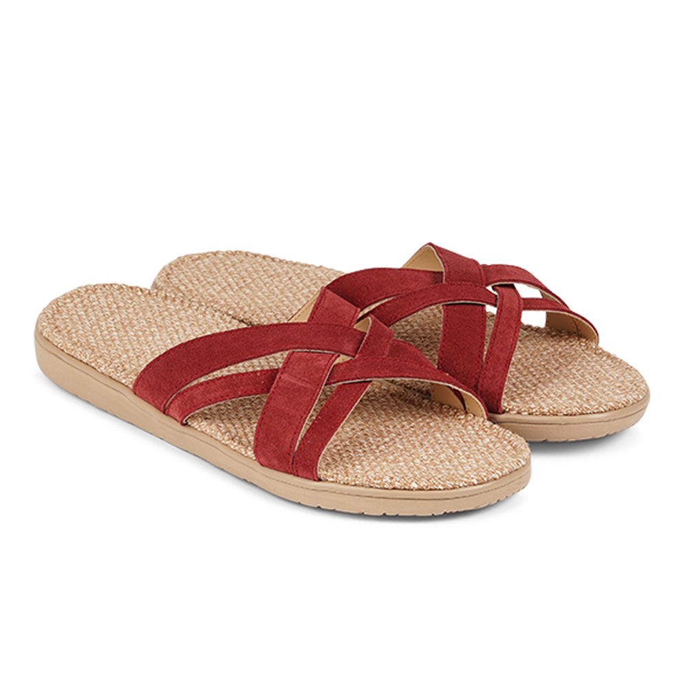 Lovelies Cavallet Sandals with straps of soft suede. The comfortable inner sole in covered with natural jute material.