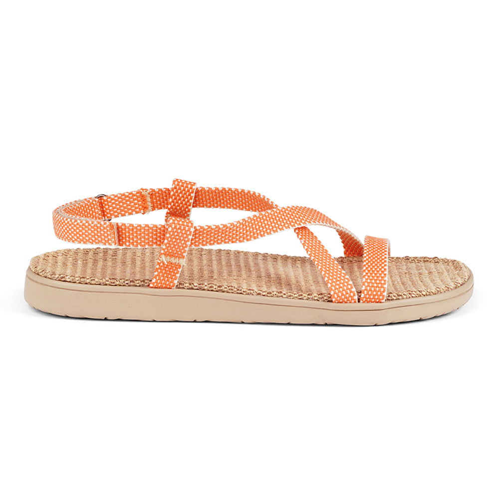 Lovelies Dei Due Mari Sandals, Soft rubber sole with cotton straps.