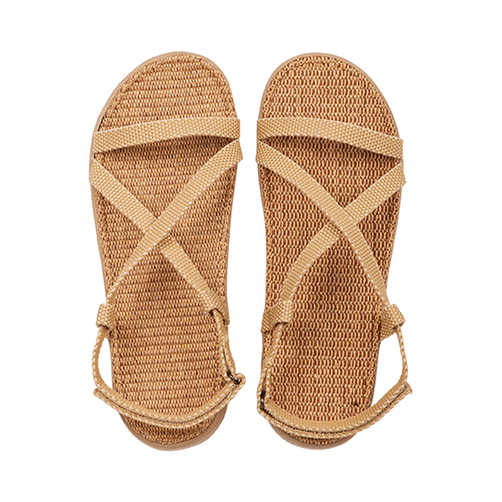 Lovelies Dei Due Mari Sandals, Soft rubber sole with cotton straps.