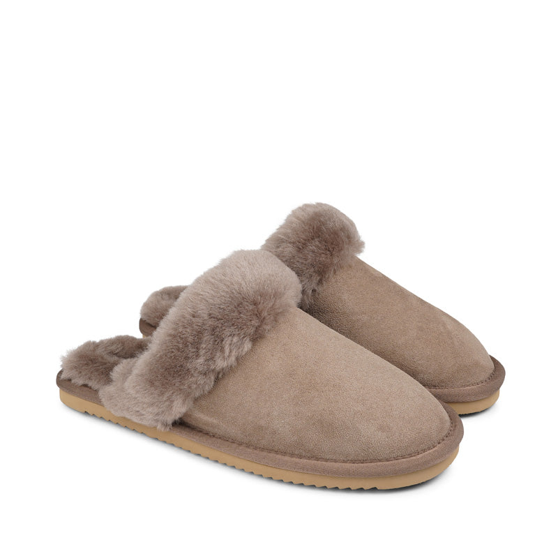 Lovelies shearling slippers are the essence of comfortability. When you’re in the need of surrounding your feet in soft and warm slippers, Lovelies shearling slippers are the answer. With soft and durable soles, warm shearling and a gorgeous design, you’ll never want to wear any other home-shoe to make you feel at ease.