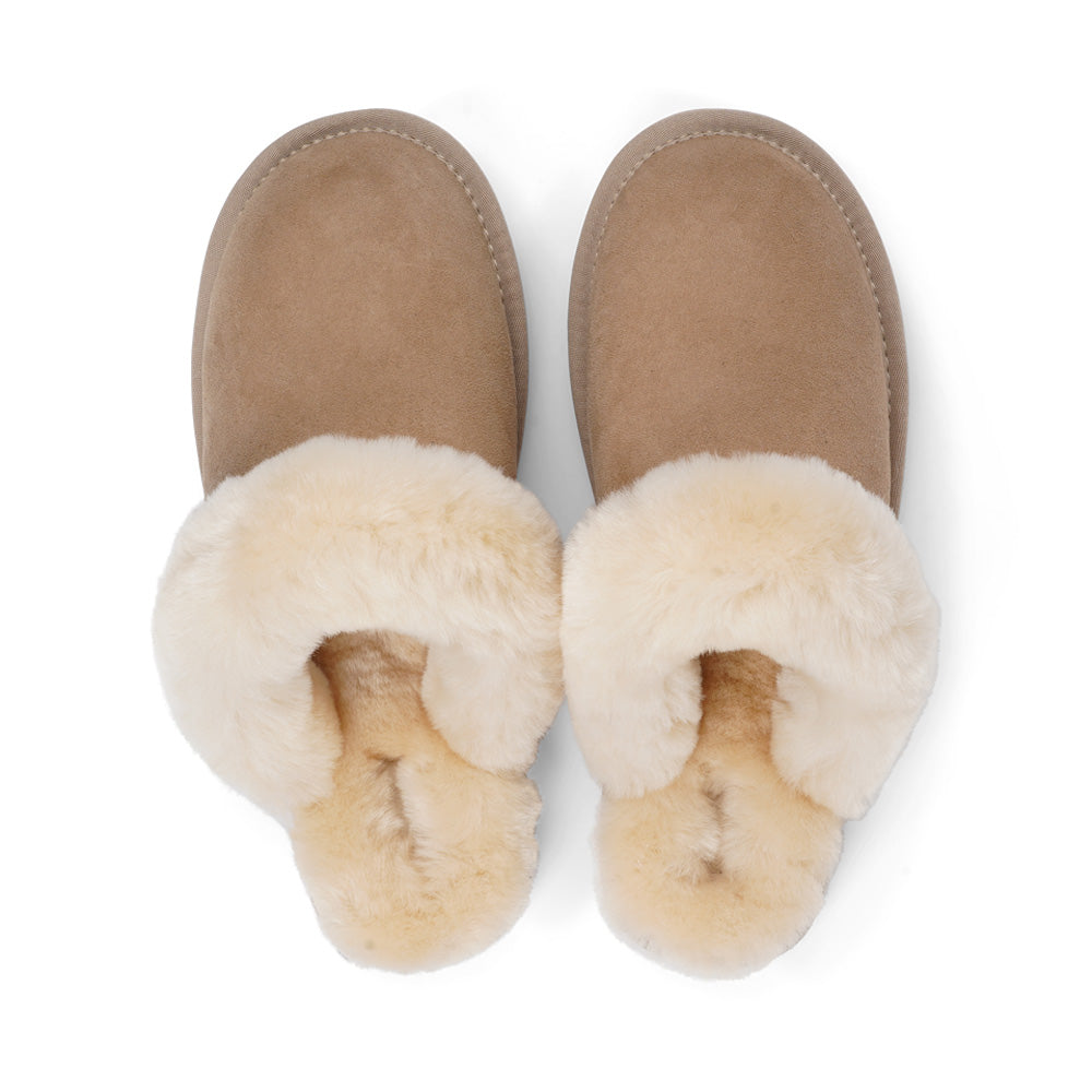 Lovelies Studio - Homeshoes - Hjemmesko -  Soft and cosy shearling slippers  Lovelies shearling slippers are the essence of comfortability. When you’re in the need of surrounding your feet in soft and warm slippers, Lovelies shearling slippers are the answer. With soft and durable soles, warm shearling and a gorgeous design, you’ll never want to wear any other home-shoe to make you feel at ease.