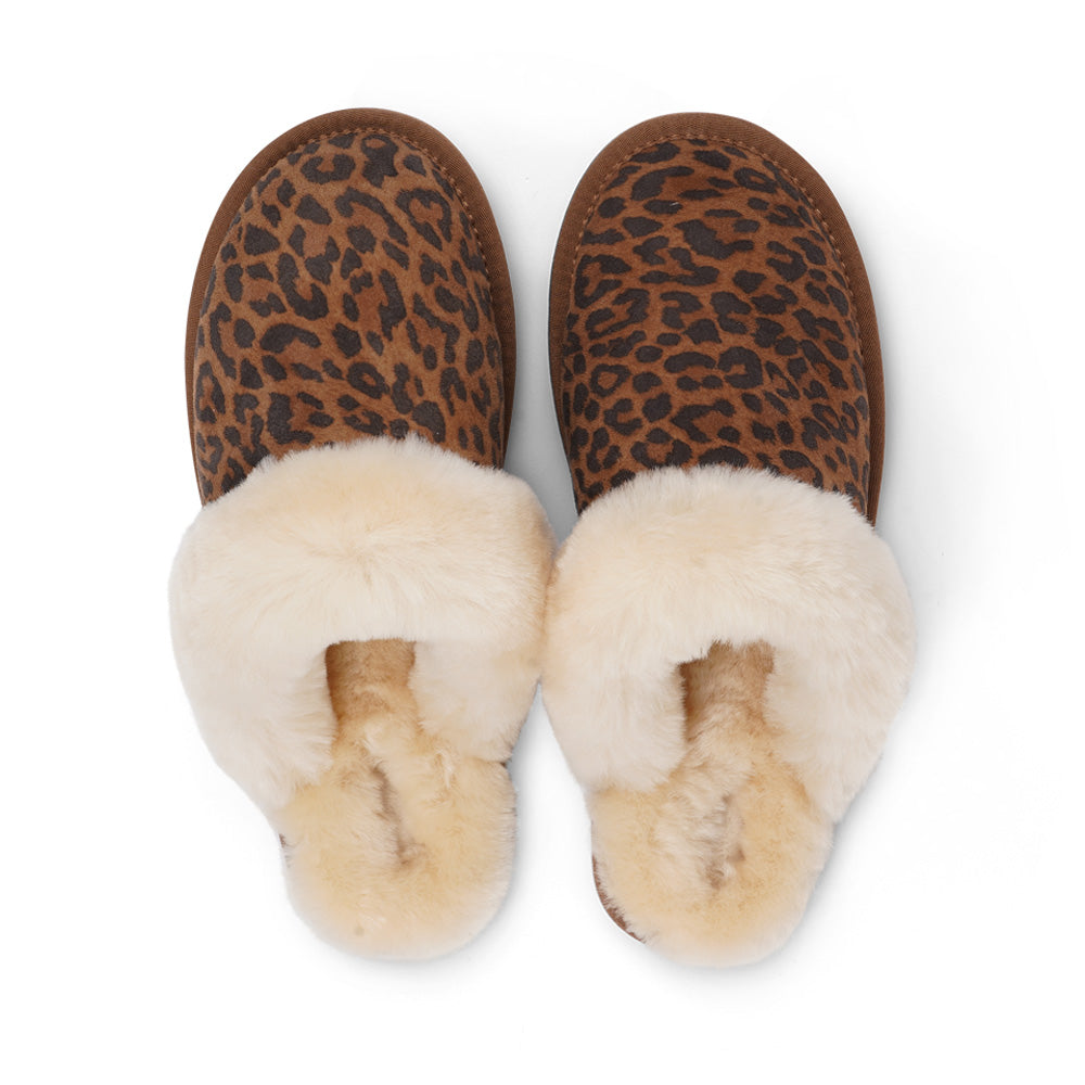 Soft and cosy shearling slippers  Lovelies shearling slippers are the essence of comfortability. When you’re in the need of surrounding your feet in soft and warm slippers, Lovelies shearling slippers are the answer. With soft and durable soles, warm shearling and a gorgeous design, you’ll never want to wear any other home-shoe to make you feel at ease.