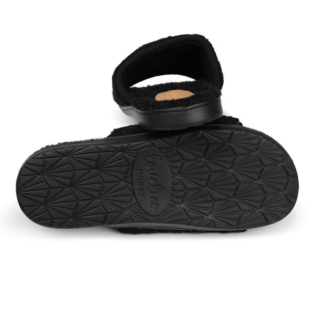 Soft and cosy lounge slippers Lovelies lounge slippers are the essence of comfortability. When you’re in the need of surrounding your feet in soft and warm slippers, Lovelies lounge slippers are the answer. With soft and durable soles, fine wool and a gorgeous design, you’ll never want to wear any other home-shoe to make you feel at ease. Enjoy your Lovelies! See our Size Guide Material: Outsole / Insole : Rubber Footbed: Curly faux fur Lining: Curly faux fur Upper: Curly faux fur