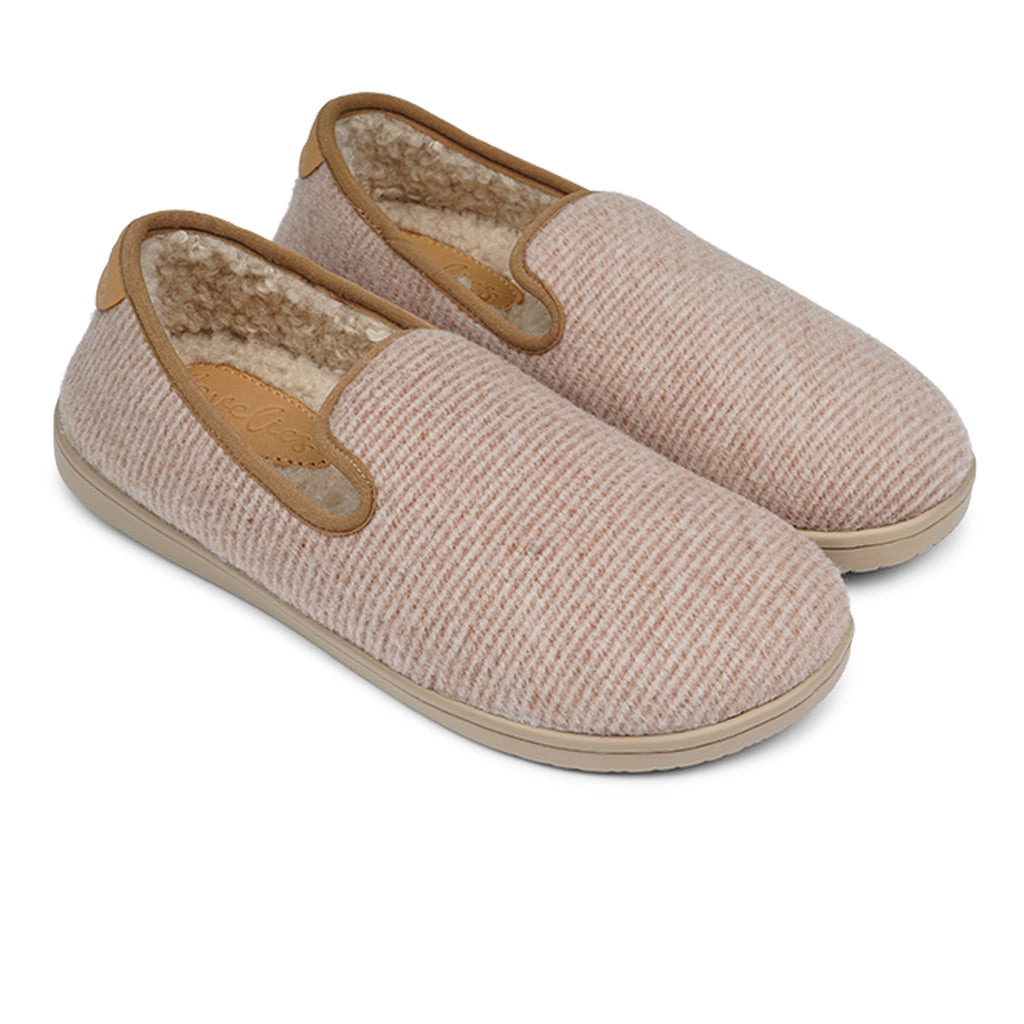 LL8524 Lovelies Candi lounge slippers striped almond fur