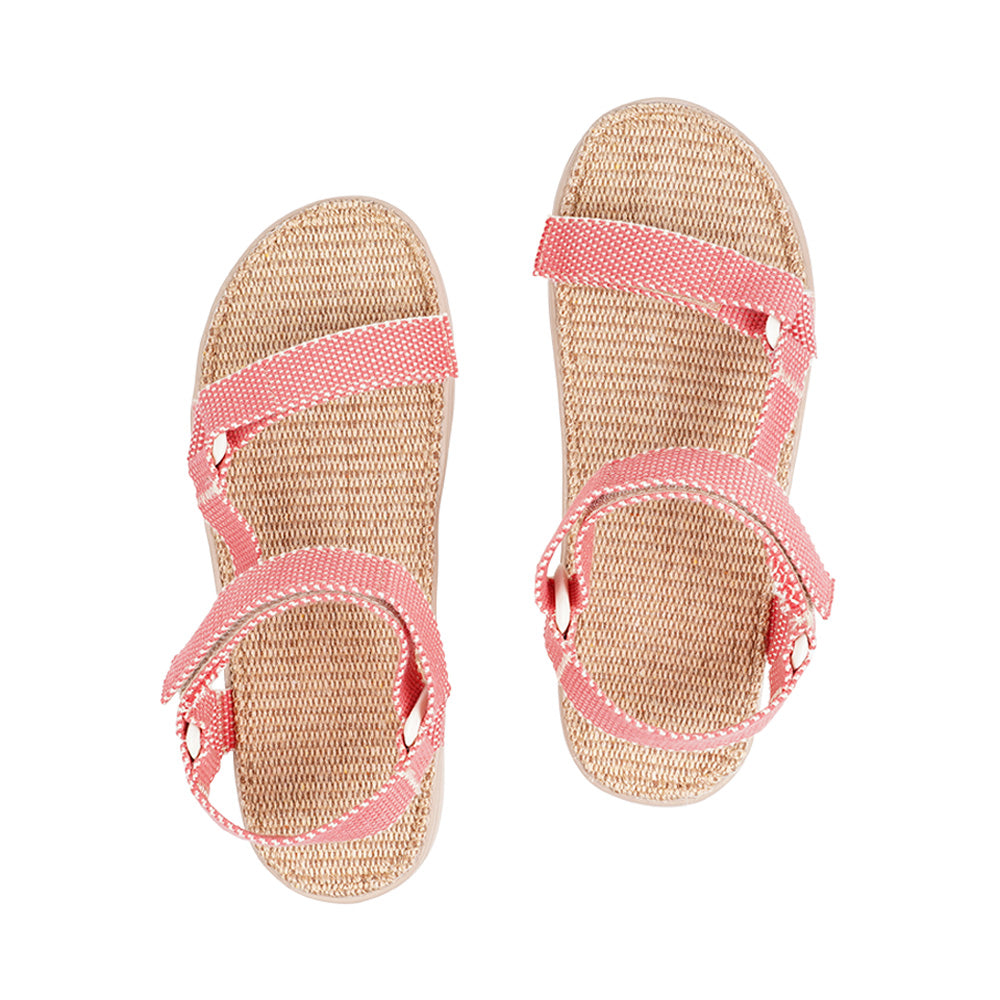 Paya the new Trekking sandal from Lovelies. Paya is made with adjustable velcro straps which secure a perfect fit. The sole is made of rubber which is covered in natural jute. The sandals are light and soft and absolutely loveable . . . Enjoy your lovelies !