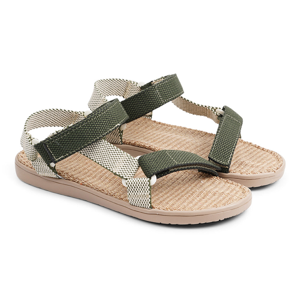 Paya the new Trekking sandal from Lovelies. Paya is made with adjustable velcro straps which secure a perfect fit. The sole is made of rubber which is covered in natural jute. The sandals are light and soft and absolutely loveable . . . Enjoy your lovelies !