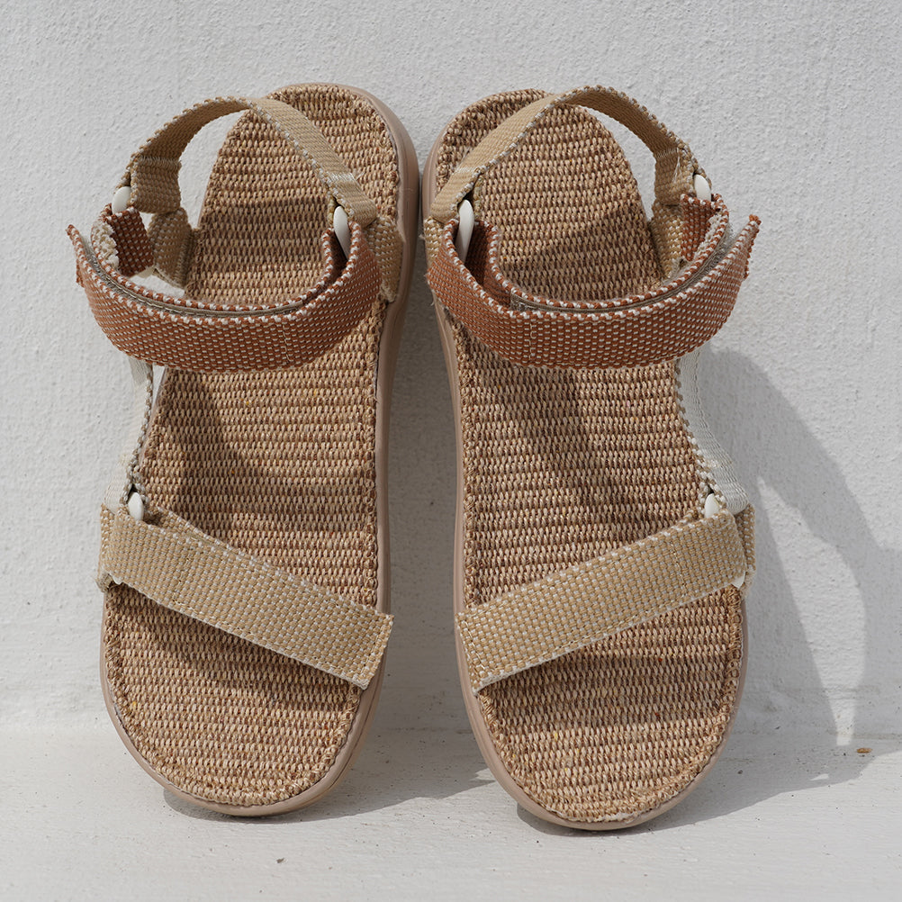 Paya - Jute sole & velcro straps