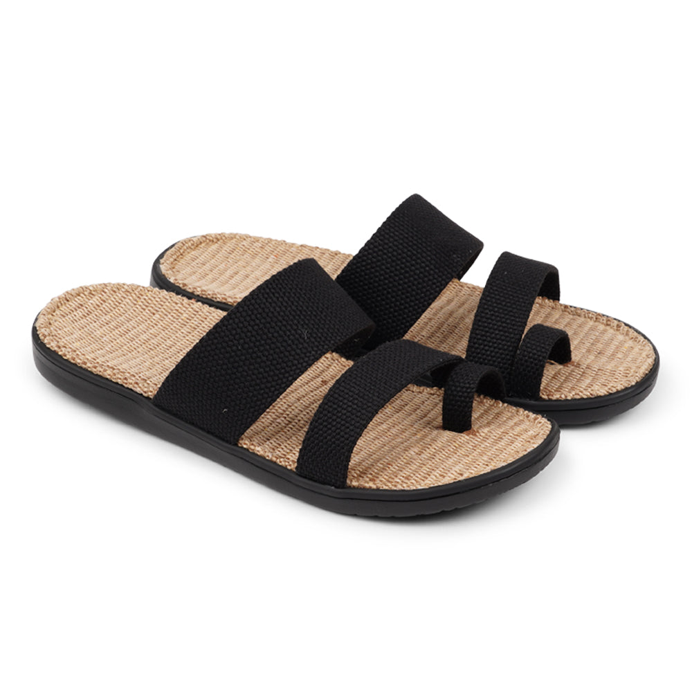 Pinamar, the 3 string sandal from Danish Lovelies Studio - Once you’ve tried Lovelies’ summer sandals you’ll never want to wear any other footwear. With its delicate and soft fabrics, you feel at ease and elegant at the same time. The easy to-go sandals with their striking summer colours are a perfect fit to your feminine summer dresses and your light blue summer jeans. We are proud members of 1% For the planet.