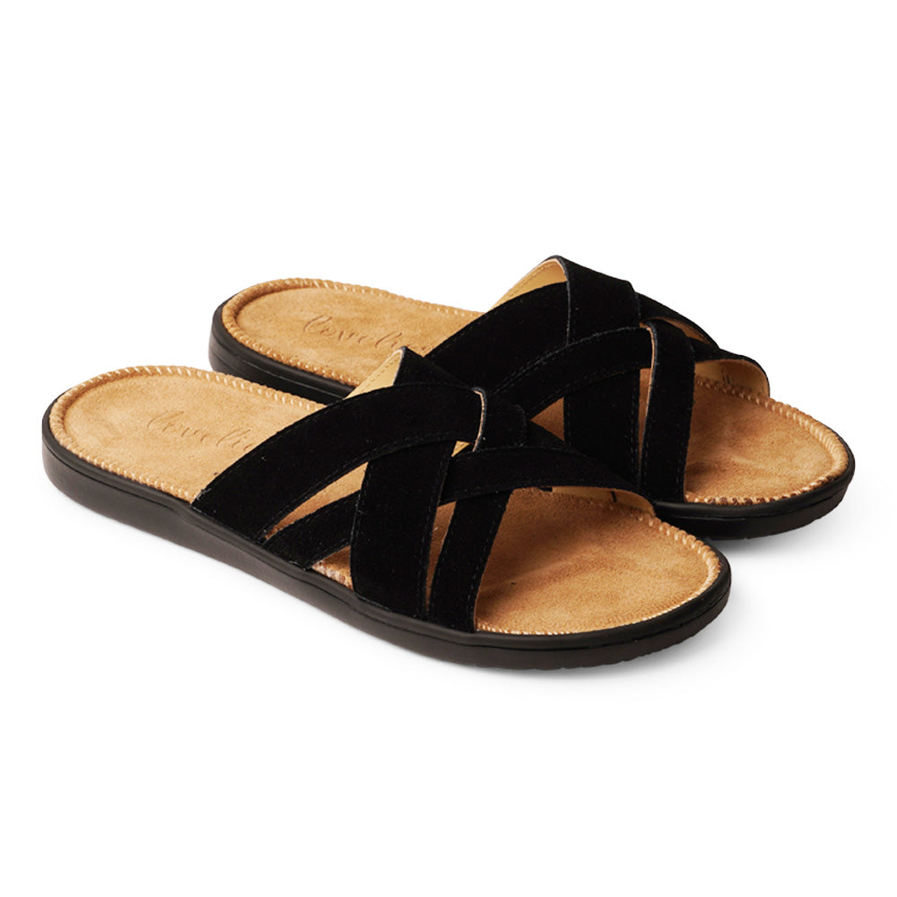 Lovelies Studio - Summer sandals in Suede -Outsole / Insole : EVA   Rubber  Footbed: Suede (100% cow leather) Lining: 100% cow leather Upper: Suede (100% cow leather) LWG Environmental GOLD RATED Certification