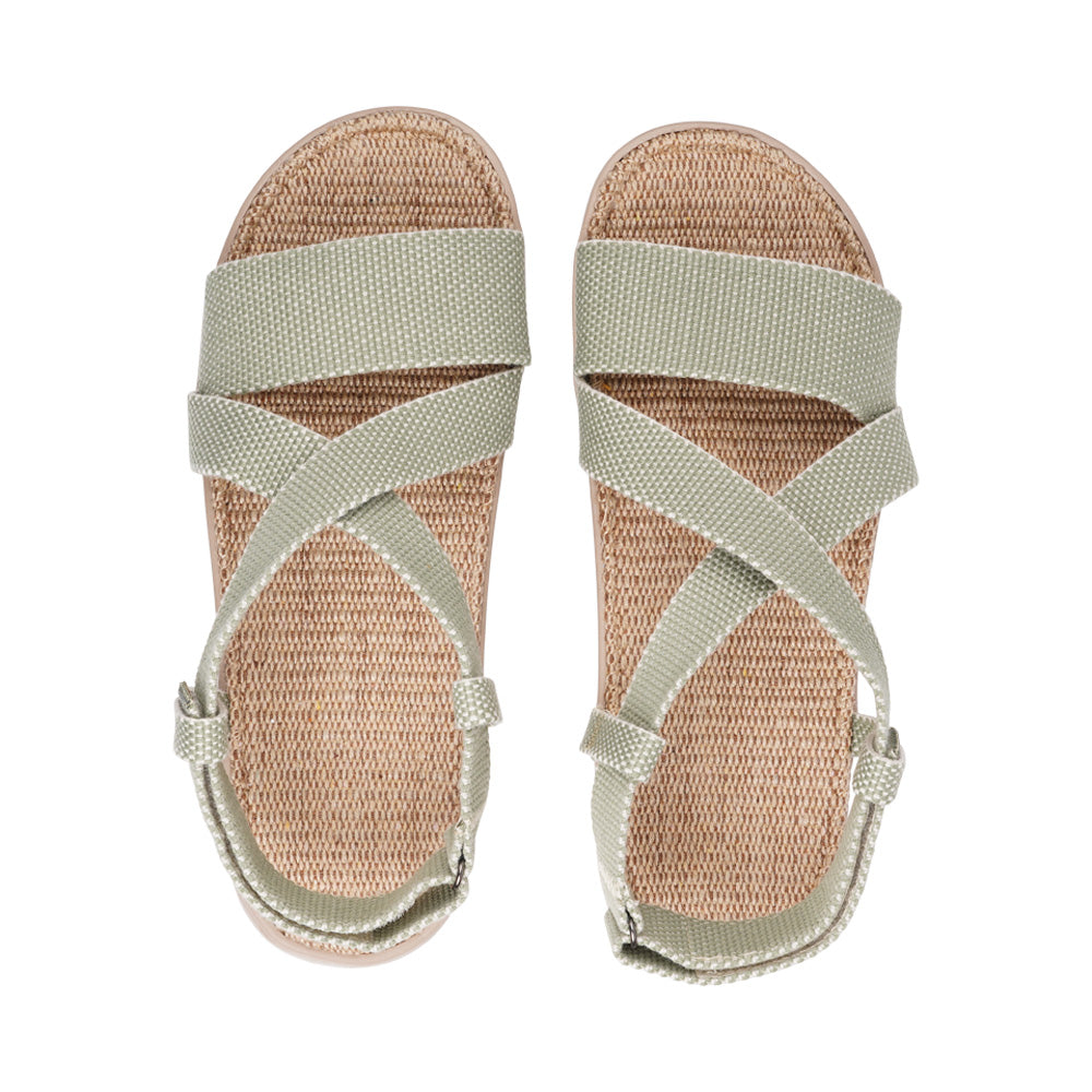 Tupim, with velcro heel strap and a soft natural jute sole. Really good fit, hold and comfort. Once you’ve tried Lovelies’ summer sandals you’ll never want to wear any other footwear. With its delicate and soft fabrics, you feel at ease and elegant at the same time. The easy to-go sandals with their striking summer colours are a perfect fit to your feminine summer dresses and your light blue summer jeans. We are proud members of 1% For the planet. Enjoy your Lovelies!
