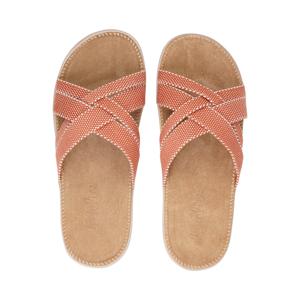 Unawatuna - Soft sole of rubber covered in suede and with 4 crossing cotton woven straps. Once you’ve tried Lovelies’ summer sandals you’ll never want to wear any other footwear. With its delicate and soft fabrics, you feel at ease and elegant at the same time. A perfect fit to your feminine little black dress. Enjoy your Lovelies!