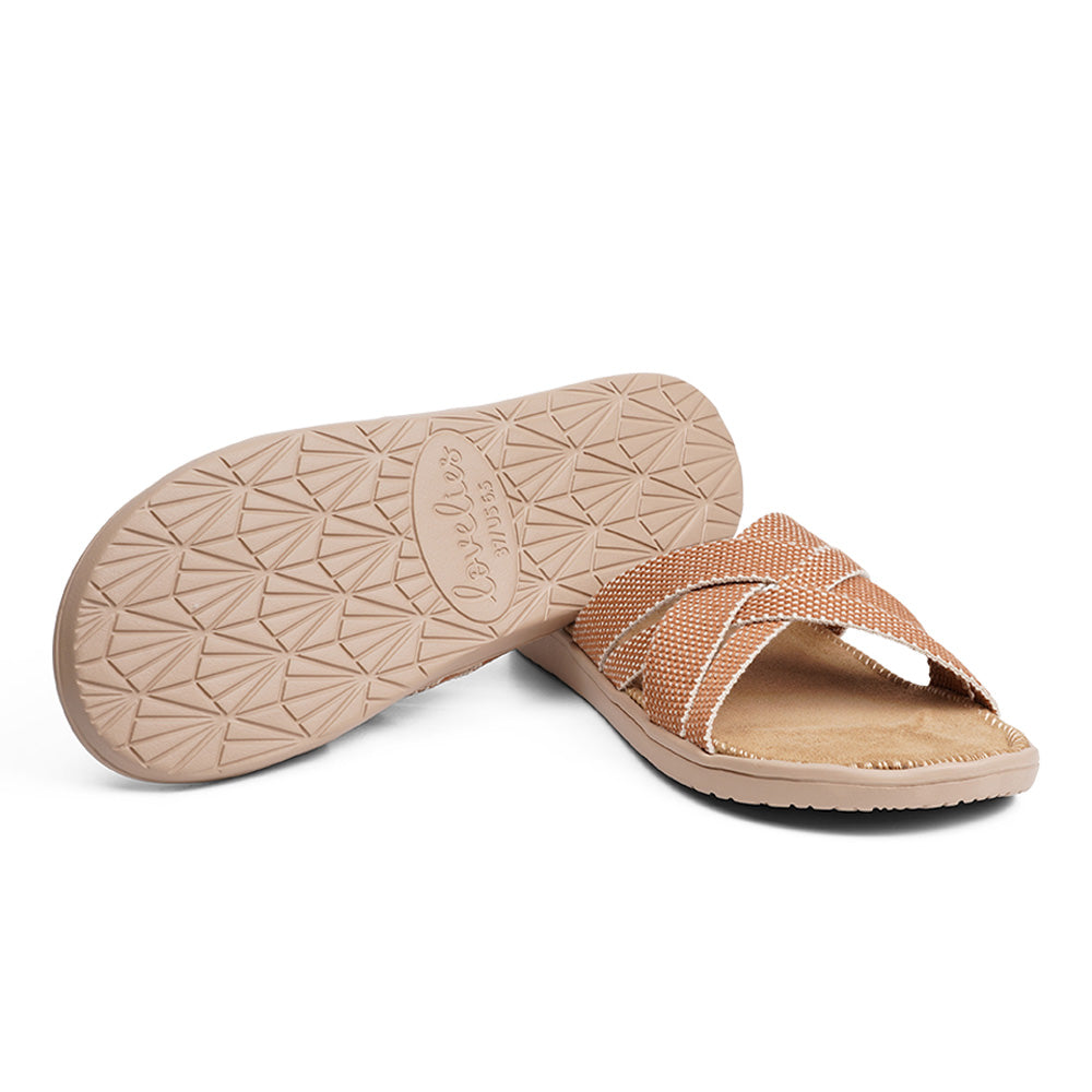 Unawatuna - Soft sole of rubber covered in suede and with 4 crossing cotton woven straps. Once you’ve tried Lovelies’ summer sandals you’ll never want to wear any other footwear. With its delicate and soft fabrics, you feel at ease and elegant at the same time. A perfect fit to your feminine little black dress. Enjoy your Lovelies!