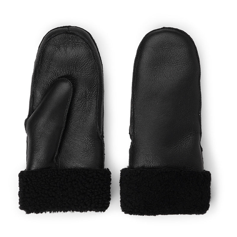 Lovelies Studio - The trendy Vinson mittens are made of 100% Australian shearling.  The palm and upper are soft sheep skin and the beautiful cuff and the lining are curly sheep fur. The thumb is made with only one side sawing for the best comfort and style. Made with 100% Sheepskin. This incredible material balances form with function, offering a chic look with lightweight insulation in the winter and temperature regulation when spring arrives.  