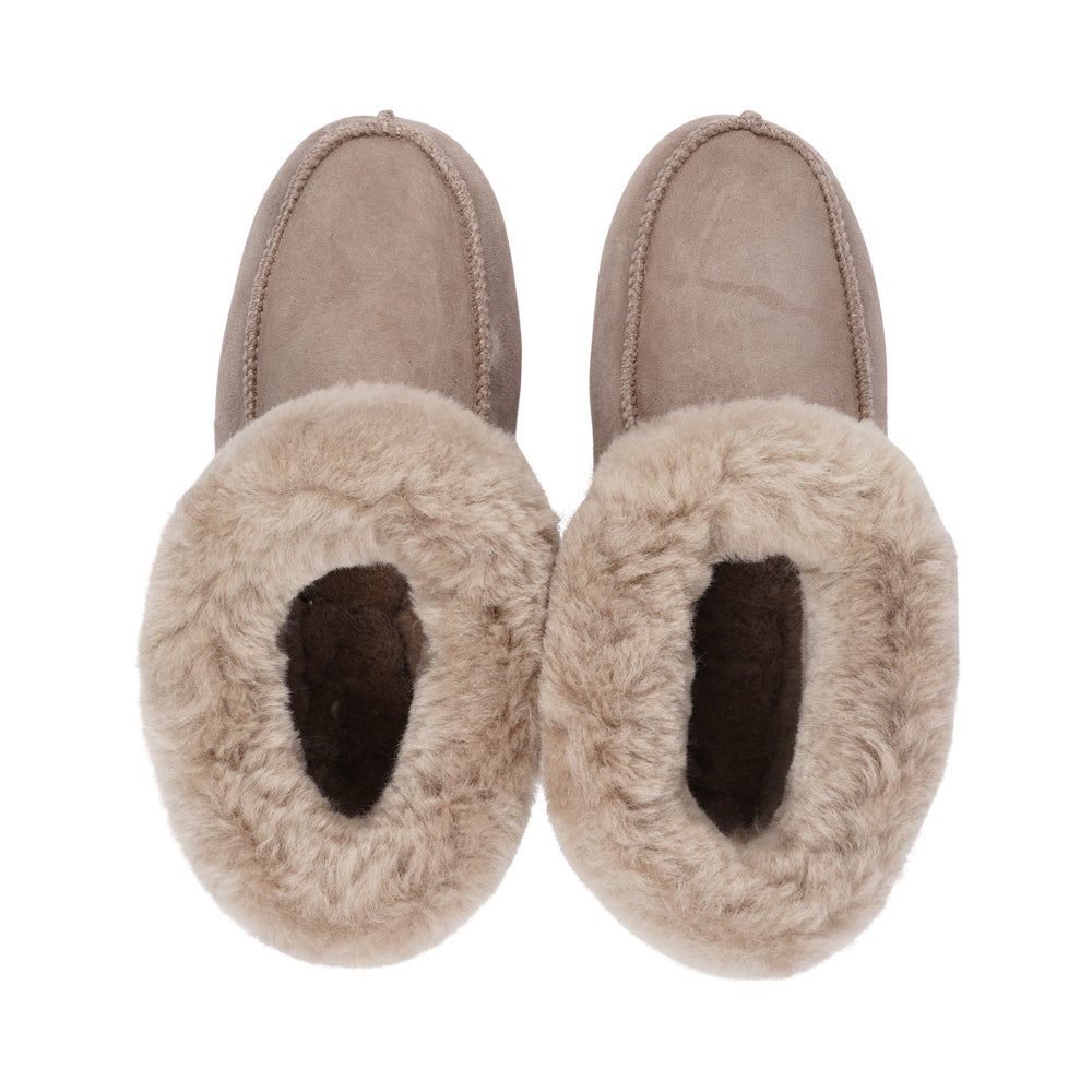 Api – Shearling-Mokassins