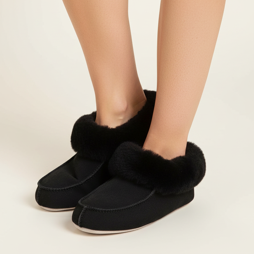Api - Shearling Moccasins