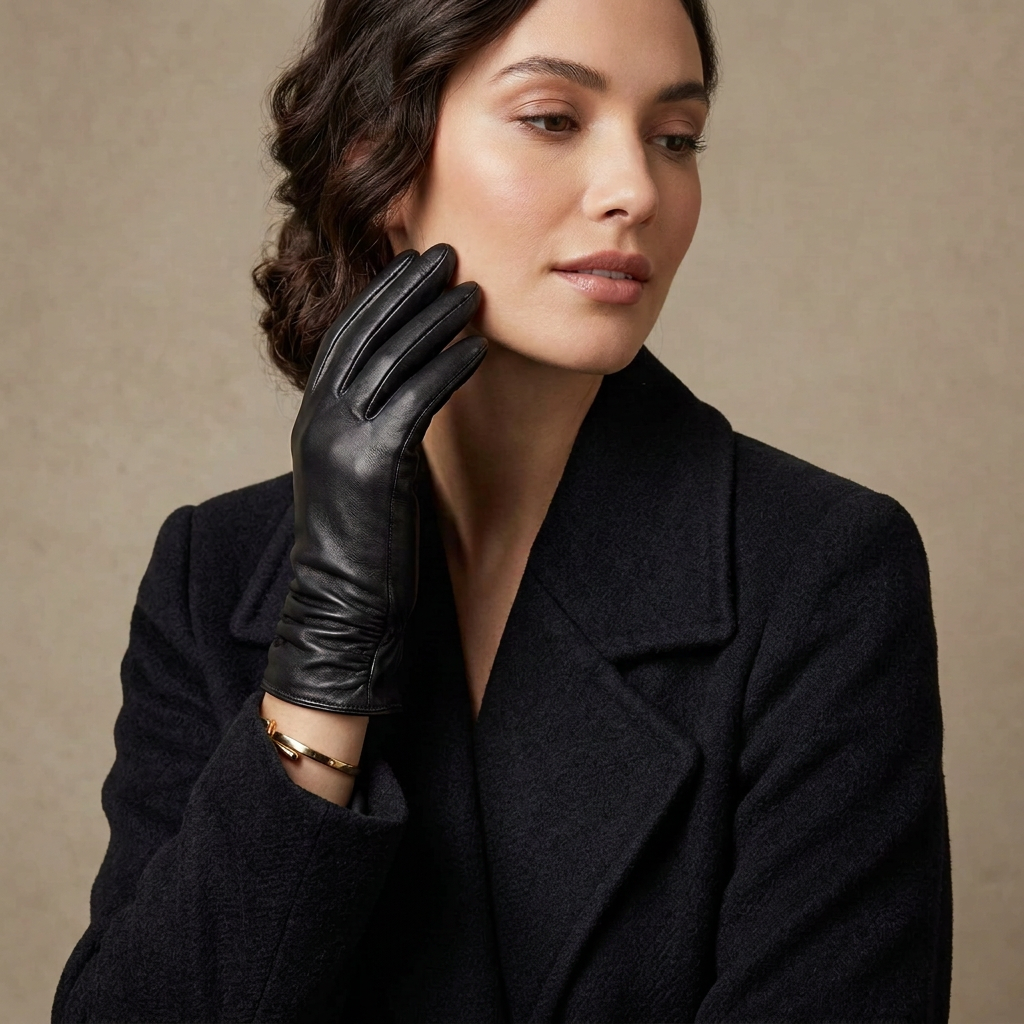 Asti - Elegant Gloves with Cashmere Lining