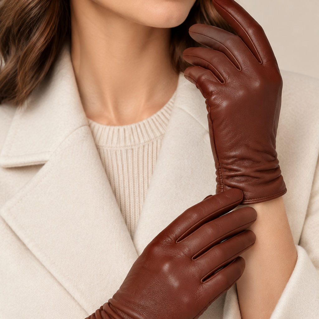 Asti - Elegant Gloves with Cashmere Lining
