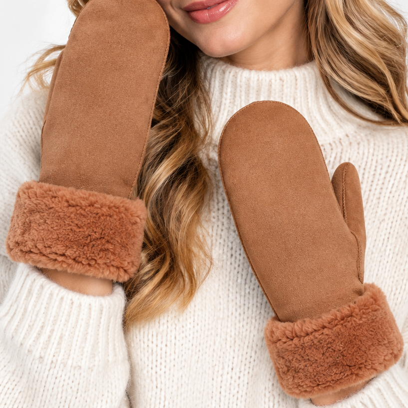Belukta - Shearling mittens