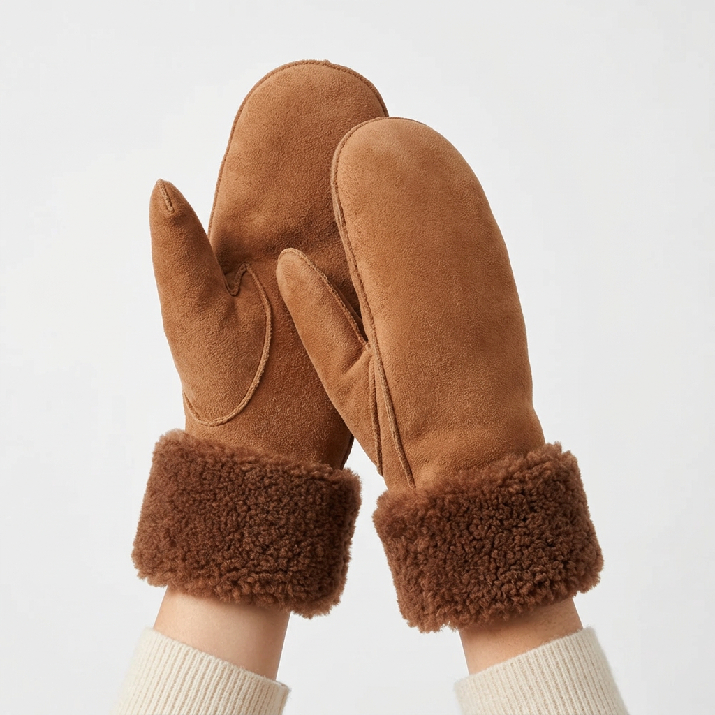 Belukta - Shearling mittens